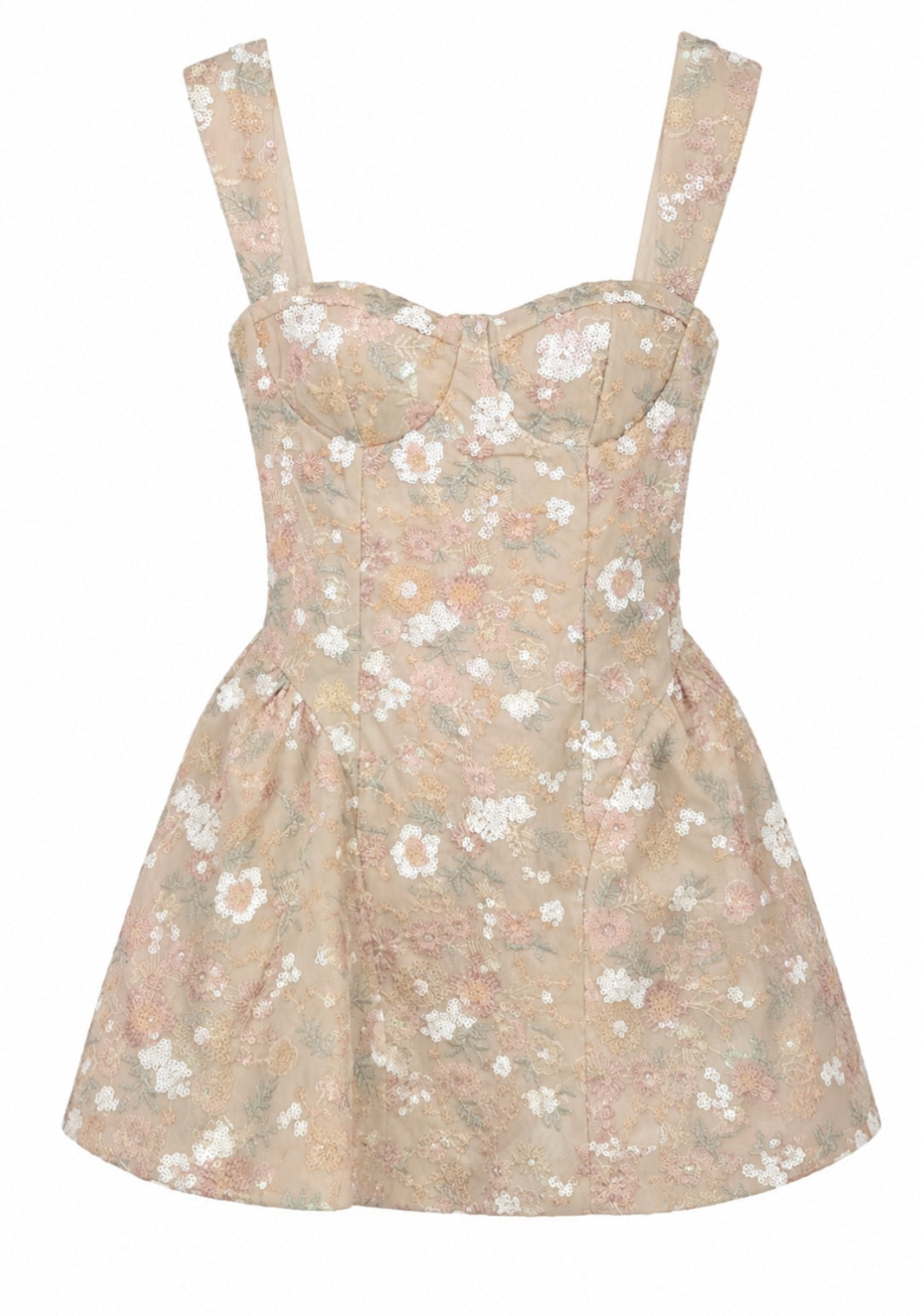 Robe courte Fleur de Perles