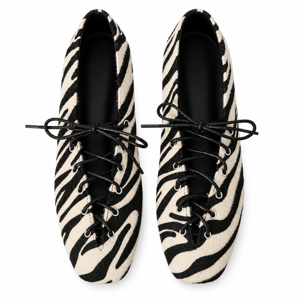 Ballerines Zébra