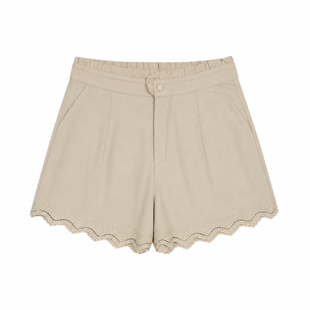 Short Riviera Brodé