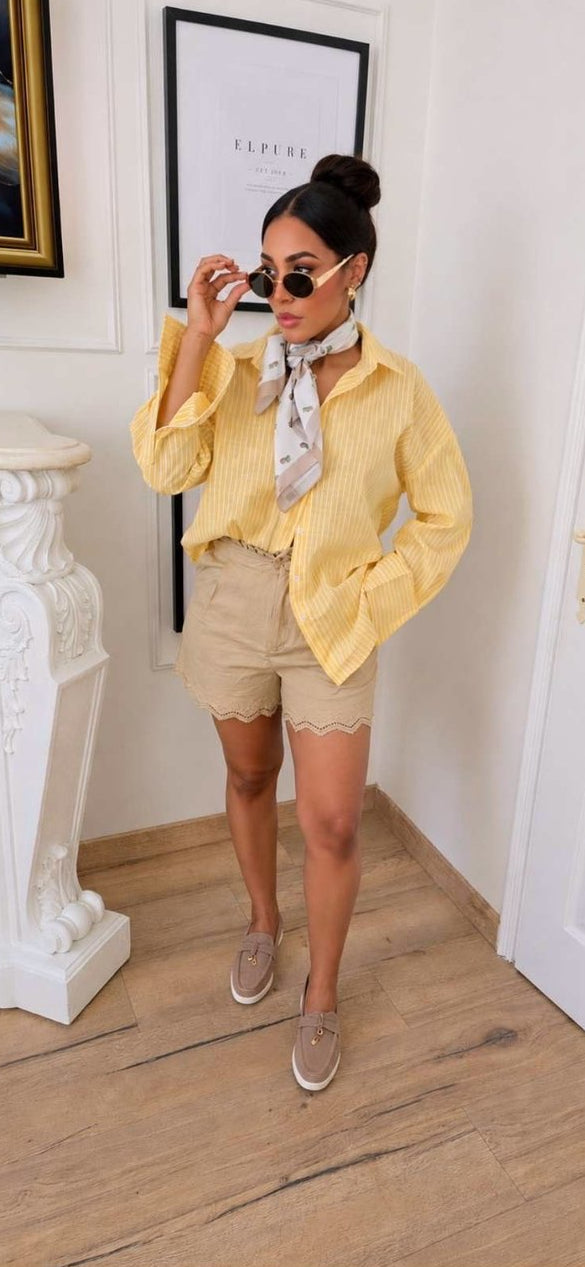 Short Riviera Brodé