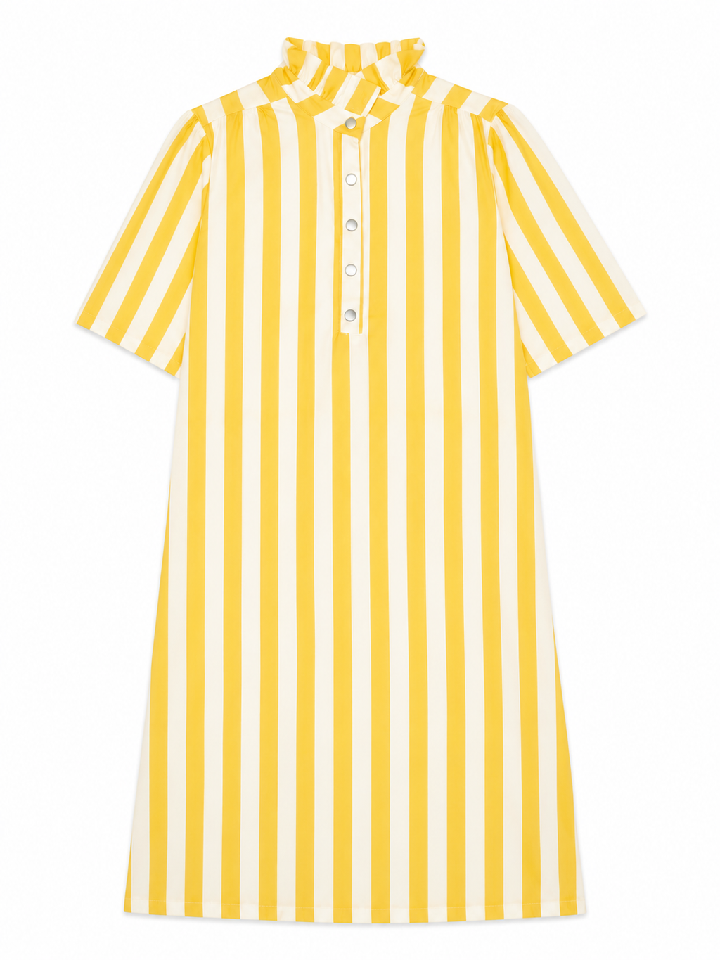 Robe Col Volant Capri