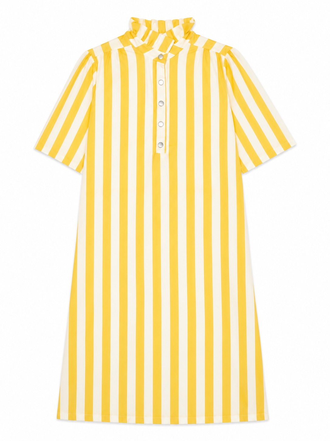 Robe Col Volant Capri