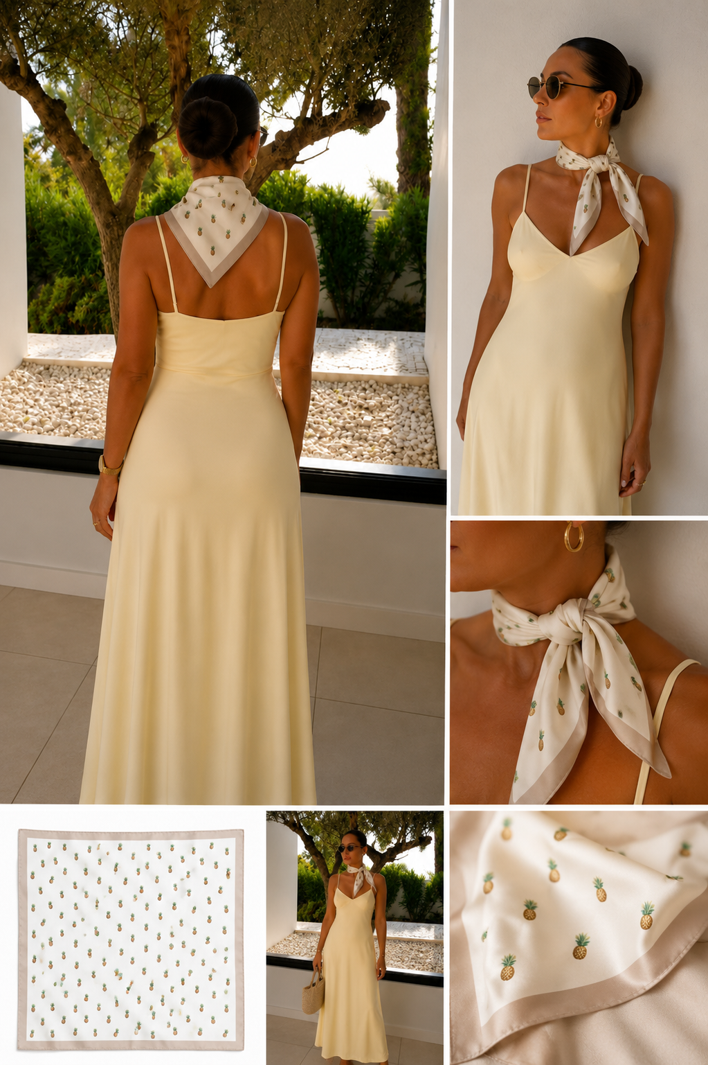 Foulard Ananas Riviera